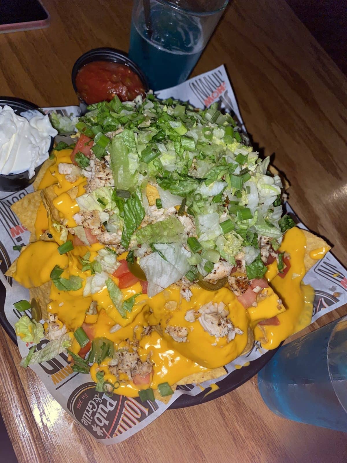 Nachos at Johnny J's Pub & Grille